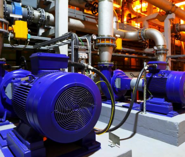 Epoxy industrial coating on heavy equipment